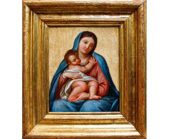 Metà del XVI secolo, da Antonio Allegri, detto Il Correggio, Madonna della scala 