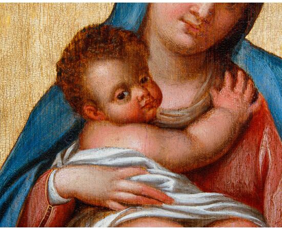 Metà del XVI secolo, da Antonio Allegri, detto Il Correggio, Madonna della scala 