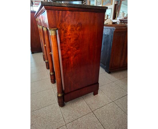 Credenza Impero in mogano 102 167x55