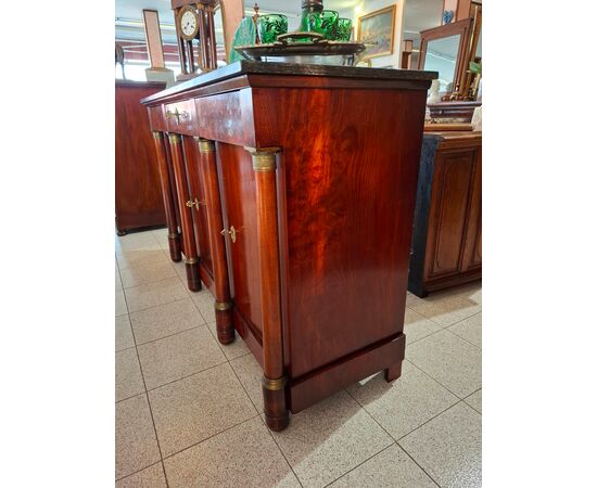 Credenza Impero in mogano 102 167x55