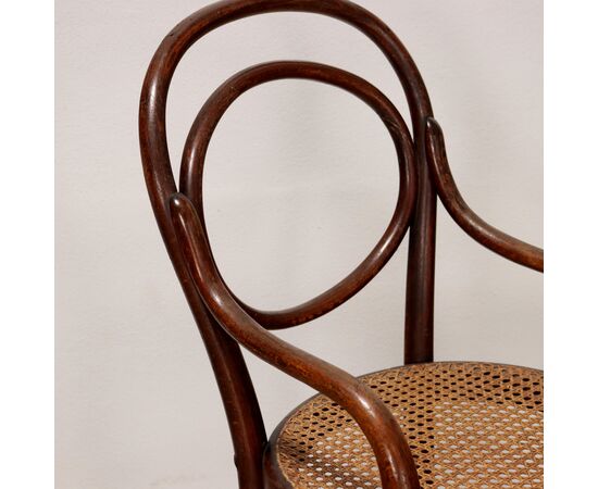 Seggiolone Thonet Vienna Fine XIX Inizio XX Secolo