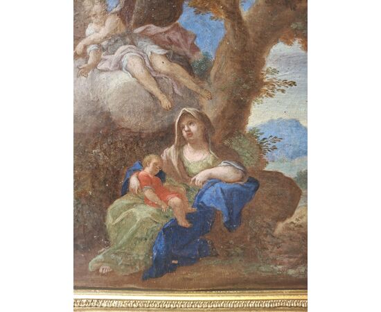 Madonna con Bambino e angelo