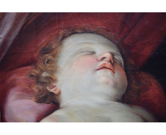 XIX secolo, da Guido Reni Madonna con il Bambino dipinto olio su tela