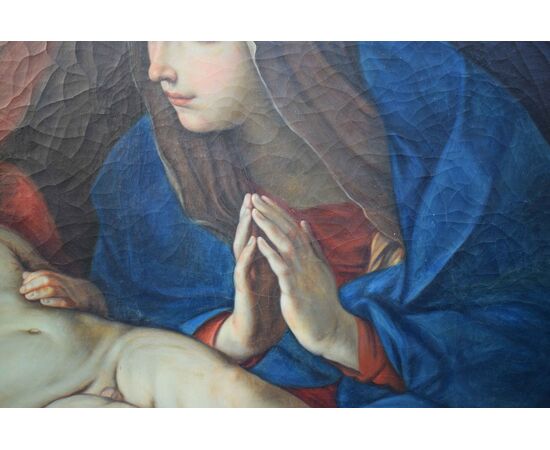 XIX secolo, da Guido Reni Madonna con il Bambino dipinto olio su tela