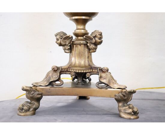 Coppia di candelabri in bronzo Secolo XIX PREZZO TRATTABILE