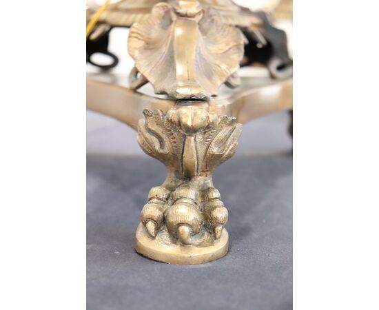 Coppia di candelabri in bronzo Secolo XIX PREZZO TRATTABILE