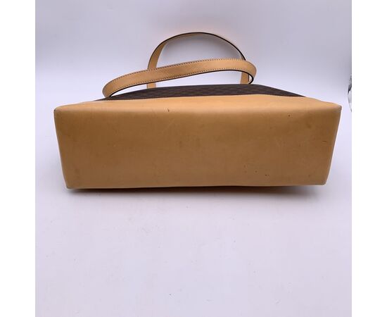 CELINE Borsa Shopper Vintage in Tela Col. Marrone Macadam M