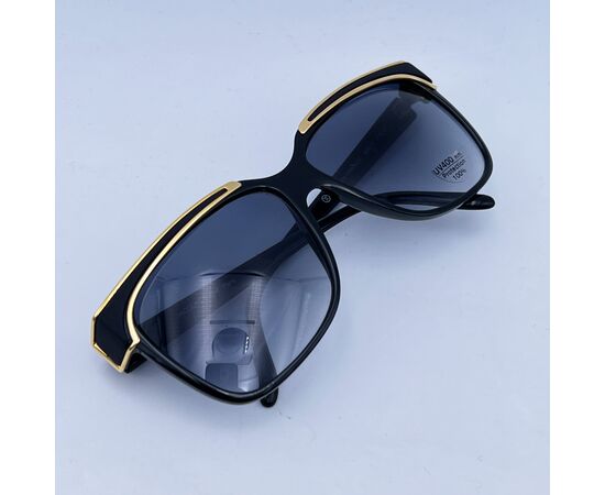 JACQUES FATH Occhiali da Sole Vintage in Acetato Col. Nero 886