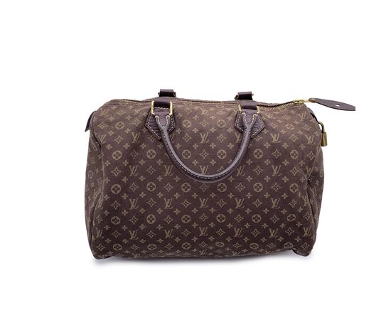 LOUIS VUITTON Borsa a Mano in Tela Col. Marrone Speedy M