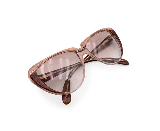 YVES SAINT LAURENT Occhiali da Sole Vintage in Acetato Col. Marrone 8704 PO 74