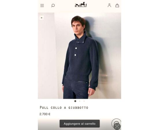 Maglione uomo Hermès