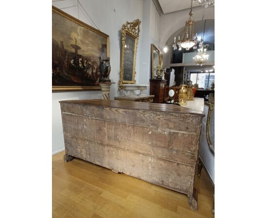 CREDENZA VENETA SCANTONATA FINE XVIII SECOLO 