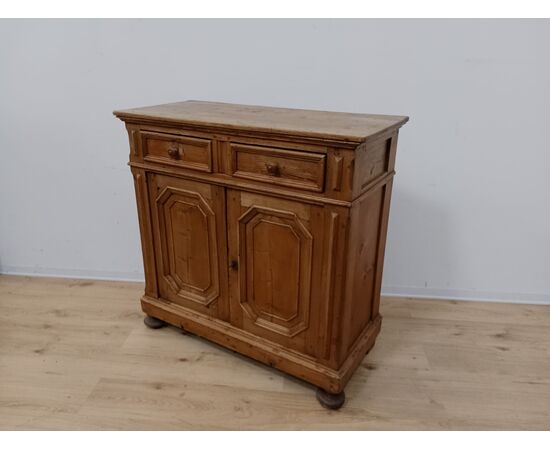 Credenza rustica in abete - credenzina arte povera - madia - fine 800