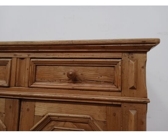 Credenza rustica in abete - credenzina arte povera - madia - fine 800