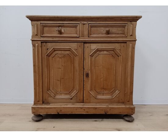 Credenza rustica in abete - credenzina arte povera - madia - fine 800