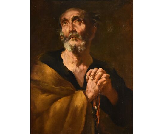 San Pietro penitente, Giovanni Battista Beinaschi (Fossano 1634 ca. - Napoli 1688)