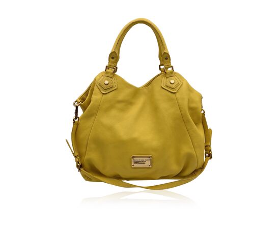 MARC BY MARC JACOBS Borsa Shopper in Pelle Col. Giallo The Fran L