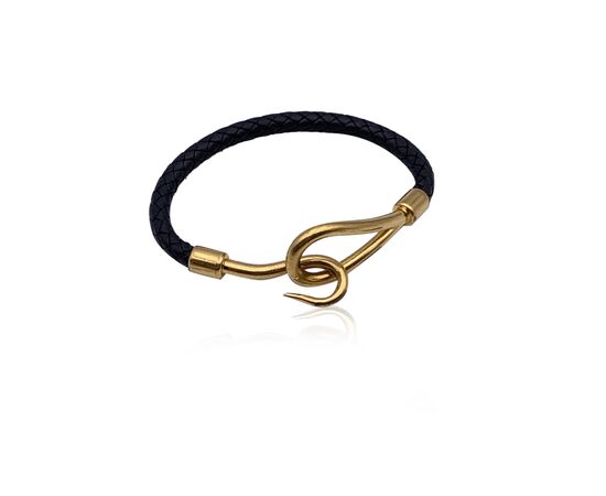 HERMES Bracciale in Metallo Col. Nero Jumbo Hook