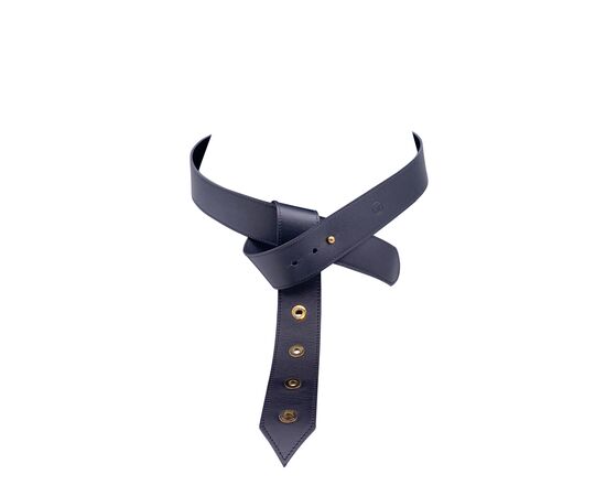 LOUIS VUITTON Cintura in Pelle Col. Nero Tie The Knot