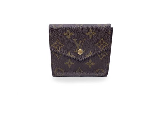 LOUIS VUITTON Portafoglio Vintage in Tela Col. Marrone M61652 S