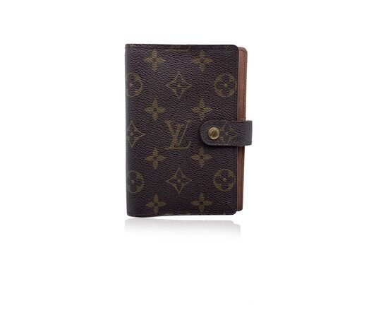 LOUIS VUITTON Accessorio Vintage in Tela Col. Marrone S