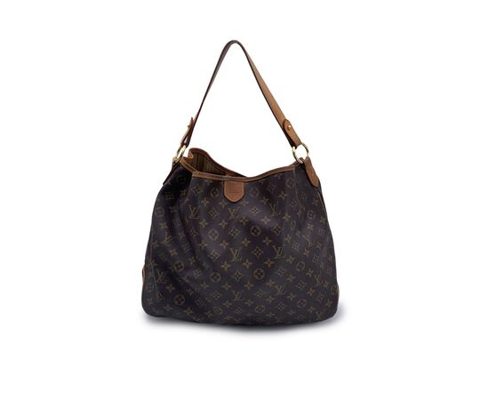 LOUIS VUITTON Borsa Shopper in Tela Col. Marrone Delightful M