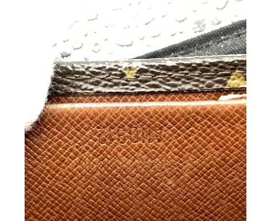 LOUIS VUITTON Portafoglio Vintage in Tela Col. Marrone M61652 S