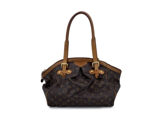 LOUIS VUITTON Borsa Shopper in Tela Col. Marrone Tivoli M