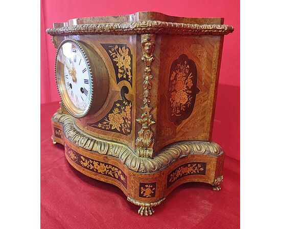 Napoleon III Table Clock