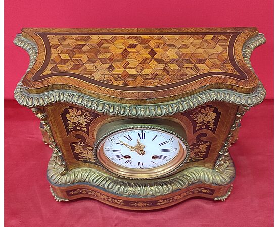 Napoleon III Table Clock