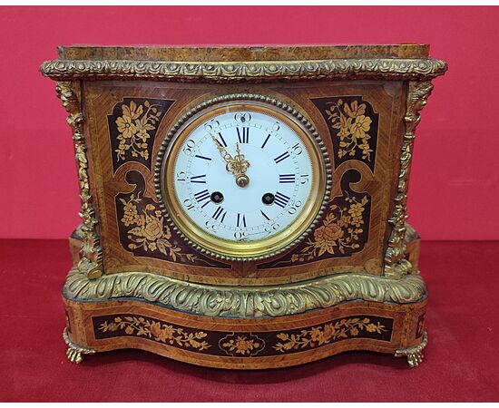 Napoleon III Table Clock
