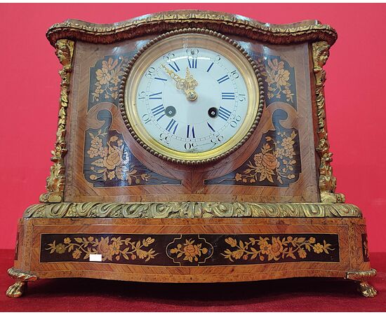 Napoleon III Table Clock