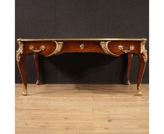 French writing desk in Louis XV style from 20th century