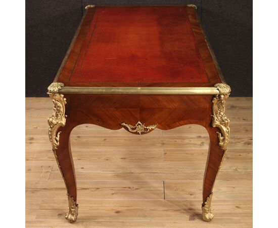 French writing desk in Louis XV style from 20th century