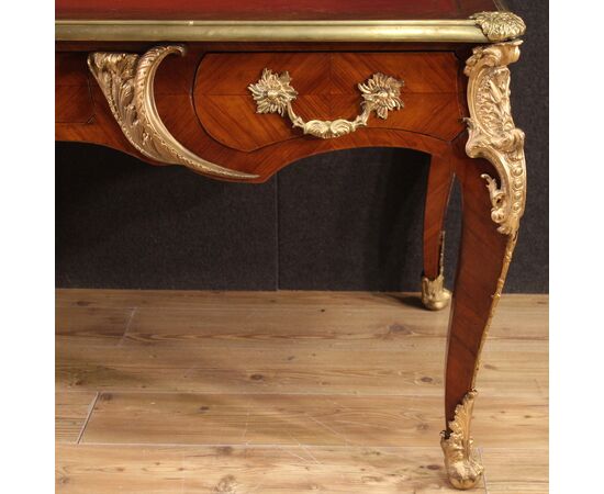 French writing desk in Louis XV style from 20th century