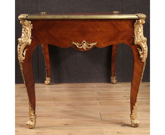 French writing desk in Louis XV style from 20th century