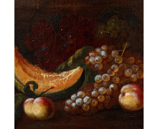 XVII secolo, Scuola Romana, Nature morte con frutta