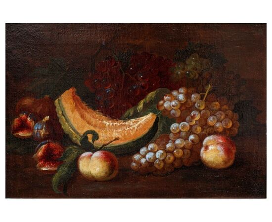 XVII secolo, Scuola Romana, Nature morte con frutta