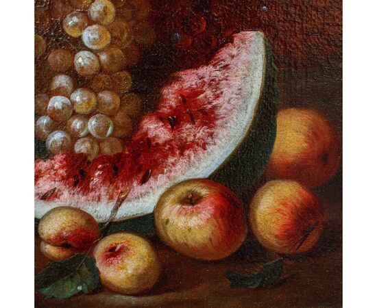 XVII secolo, Scuola Romana, Nature morte con frutta