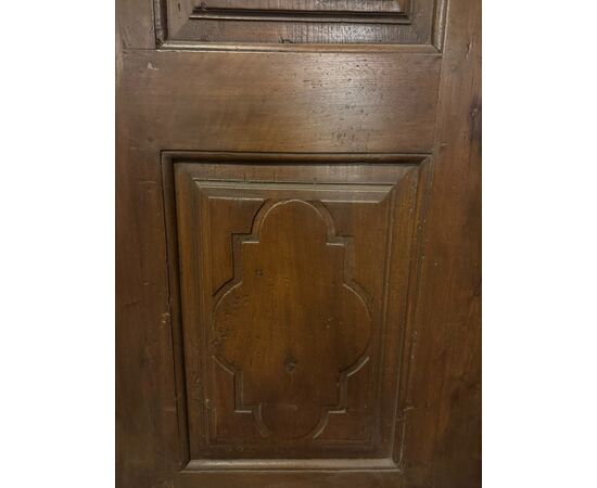 PTI750 - Porta in legno di noce, misure cm L 73 x H 214  