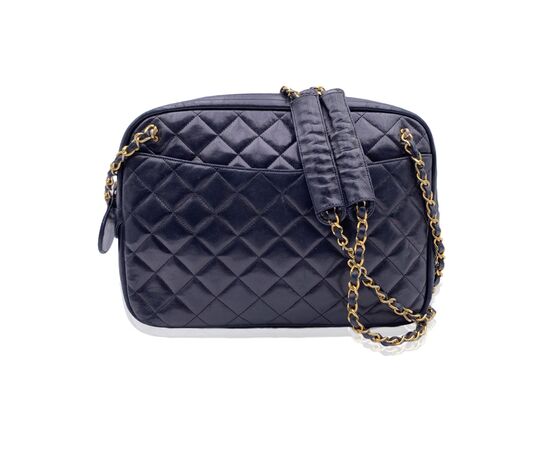 CHANEL Borsa a Tracolla Vintage in Pelle Col. Nero Camera M