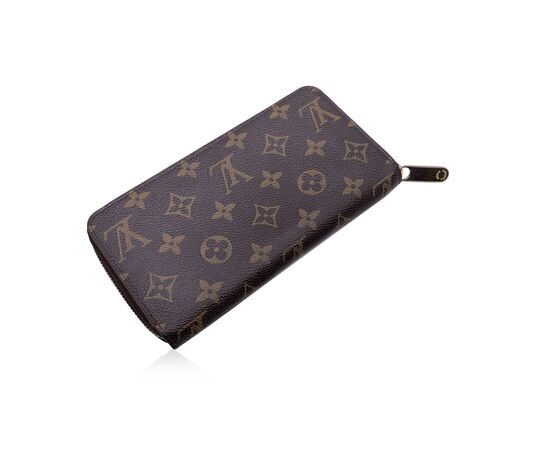 LOUIS VUITTON Portafoglio in Tela Col. Marrone Zippy M