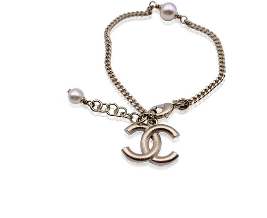 CHANEL Bracciale in Metallo Col. Oro CC