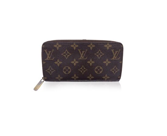 LOUIS VUITTON Portafoglio in Tela Col. Marrone Zippy M