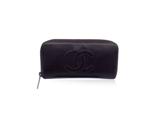 CHANEL Portafoglio in Pelle Col. Marrone Timeless/Classique M