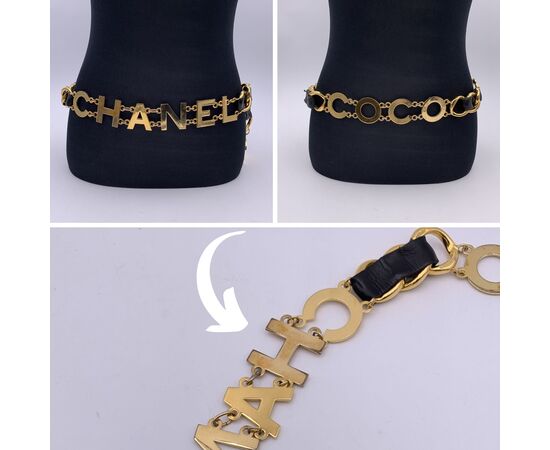 CHANEL Cintura Vintage in Metallo Col. Oro