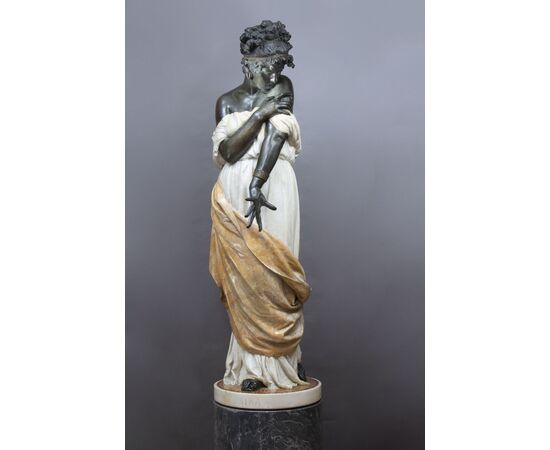 Scultura raff. "Sira" di Alessandro Rondoni (1841-??)