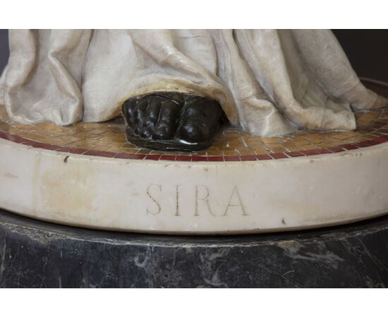 Scultura raff. "Sira" di Alessandro Rondoni (1841-??)