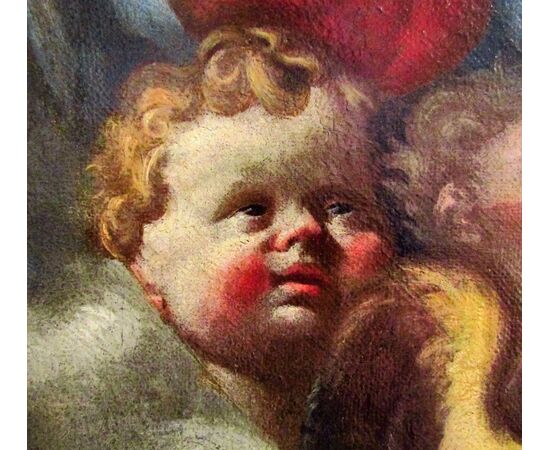 "Madonna col Bambino e Cherubini"   VENDUTO