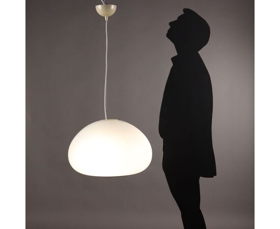 Lampada 'Black and White' di Pier Giacomo e Achille Castiglioni per Flos Anni 80